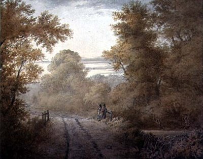 Herfstlandschap door Thomas Barker of Bath